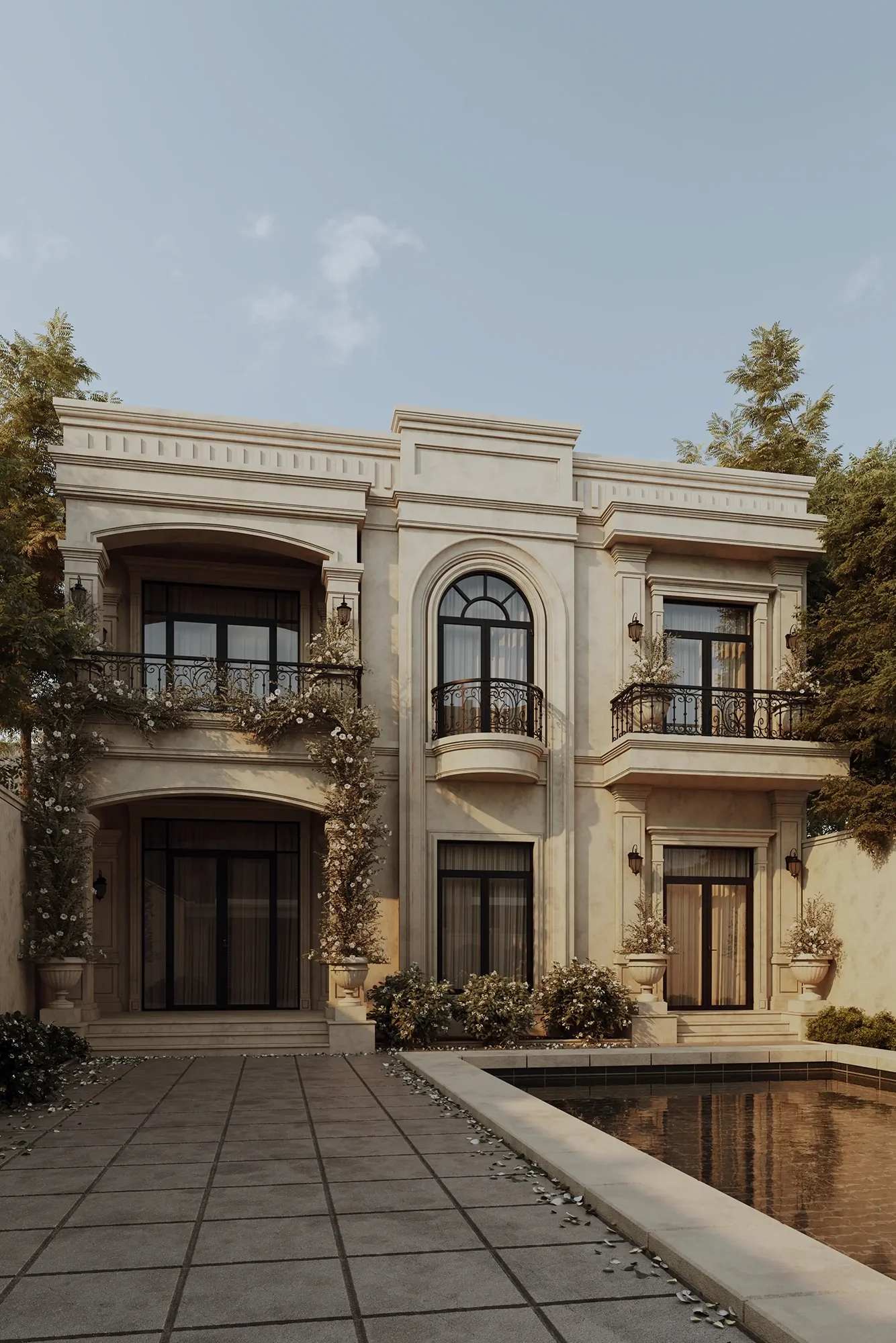 نمونه رندر معماری ۳